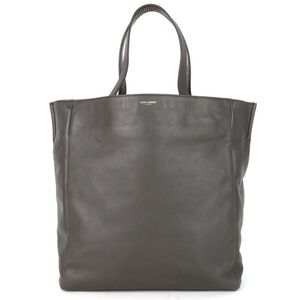 SAINT LAURENT Tote Reversible leather suede studded handbag